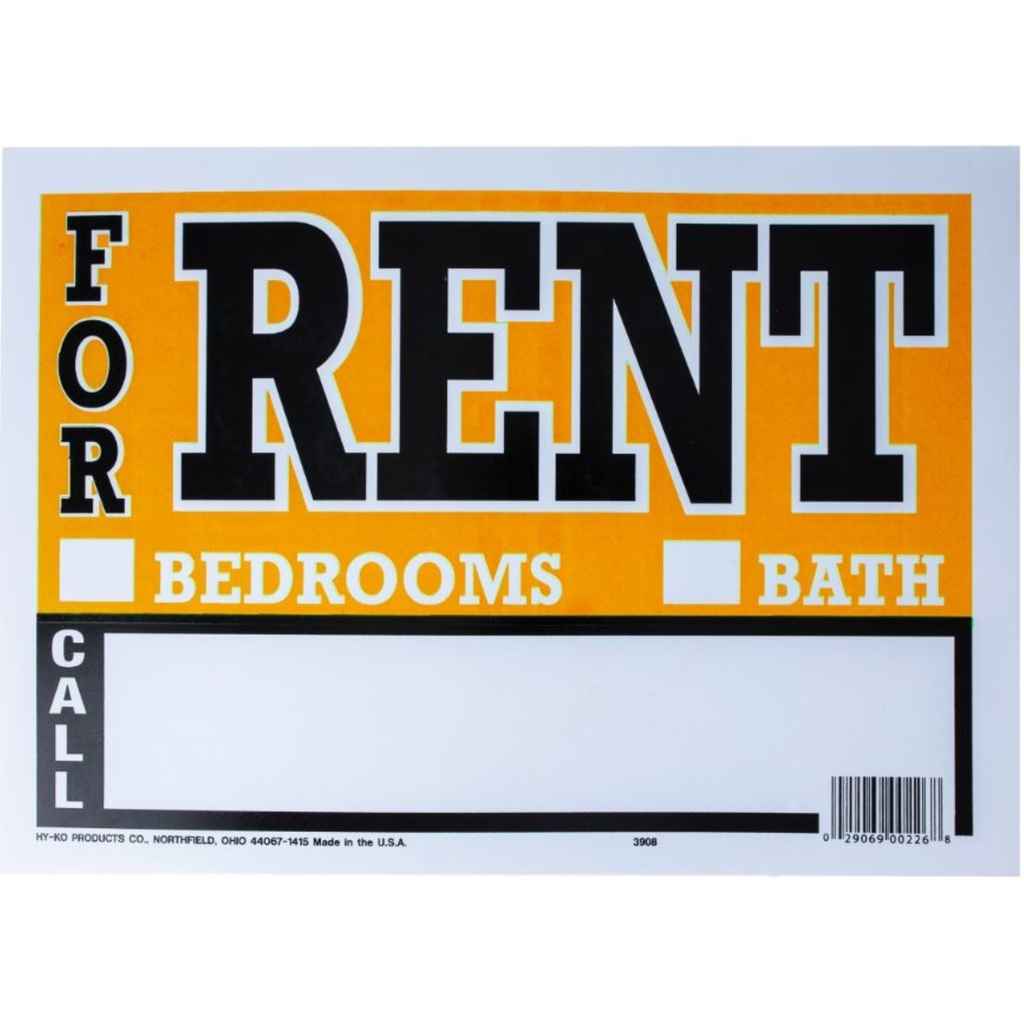 [MFA00226] FOR RENT