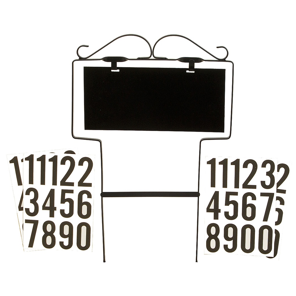 HOUSE NUMBER KIT LAWN MARKER