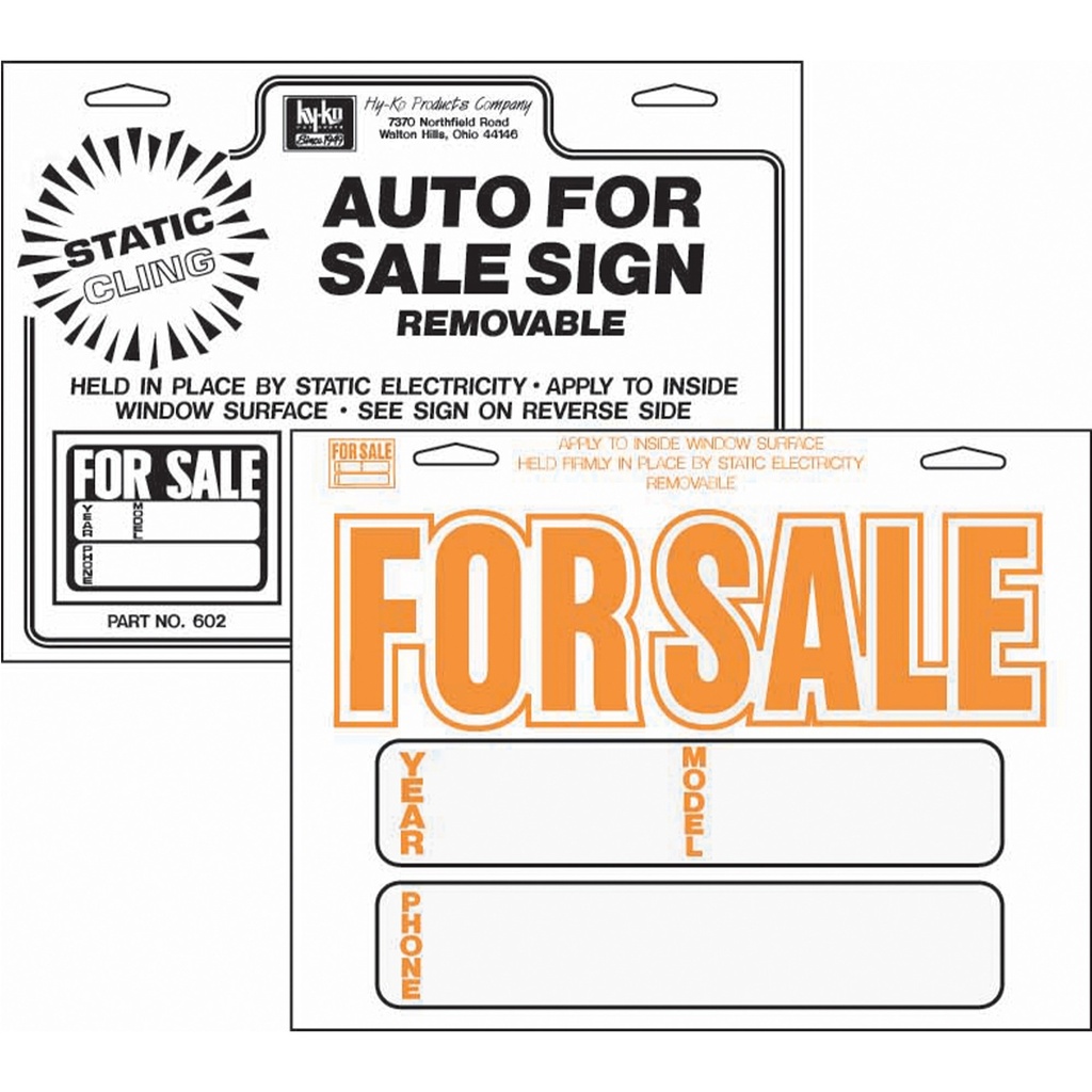 AUTO FOR SALE