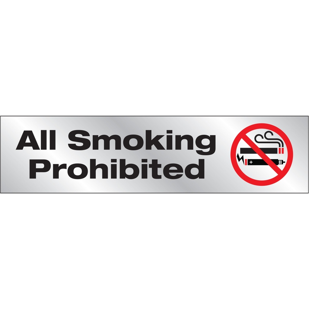 ALL SMOKING PROHIBITED