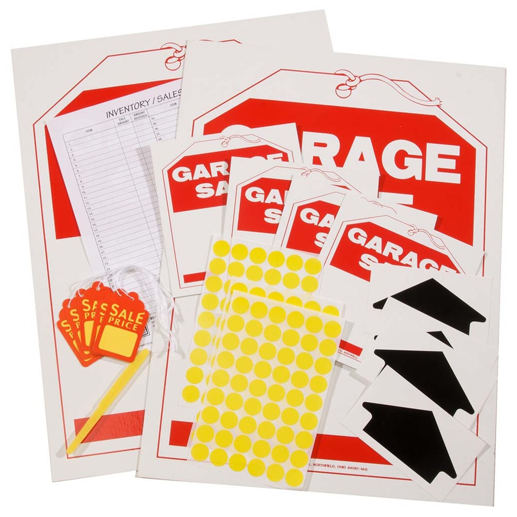 GARAGE SALE SIGN KIT