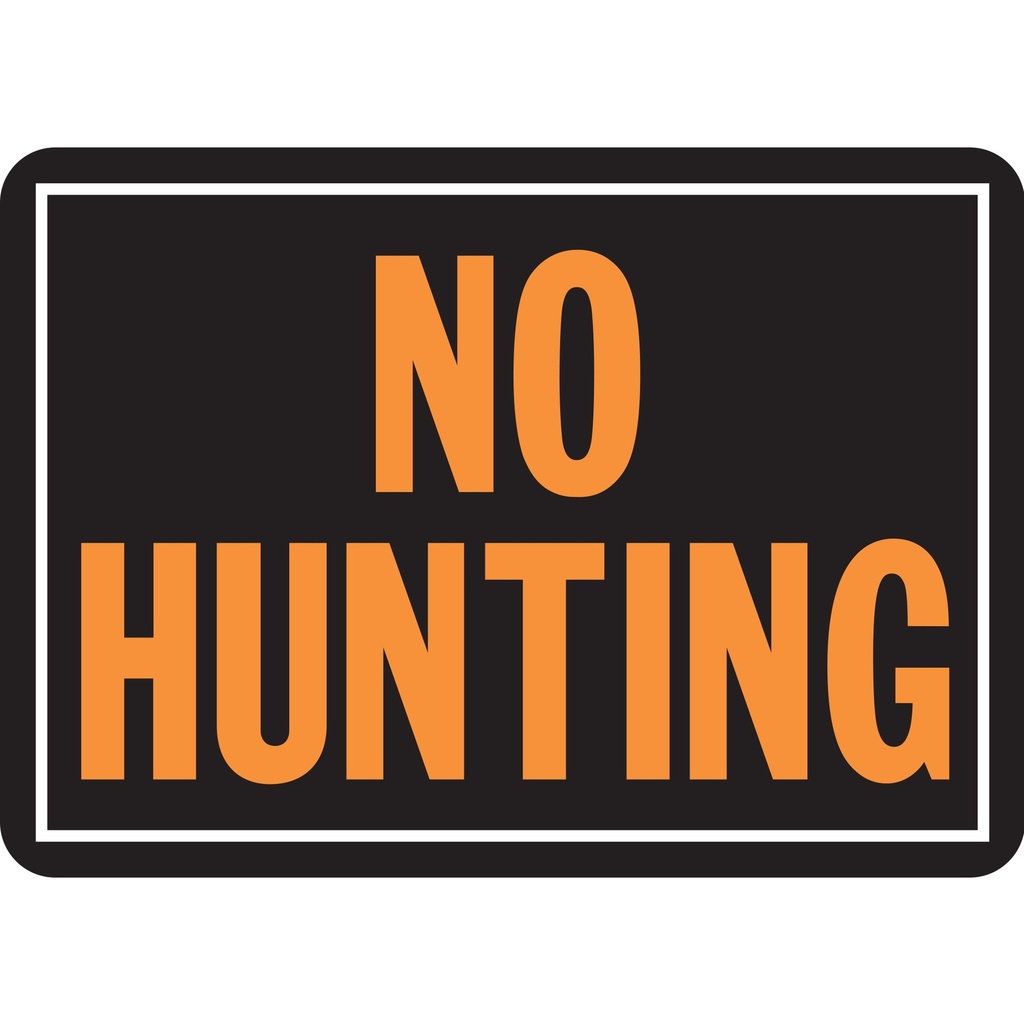 [MFA00806] NO HUNTING