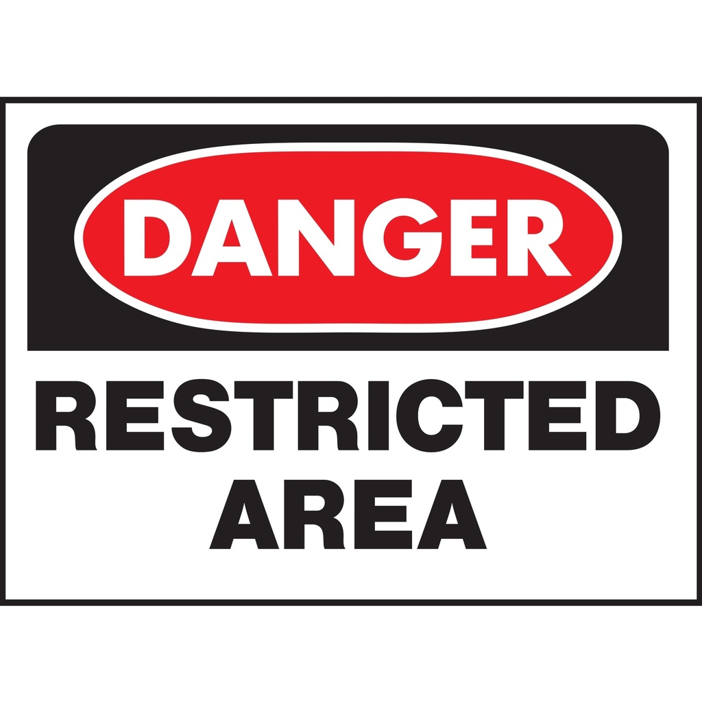 [MFA00808] DANGER RESTRICTED AREA