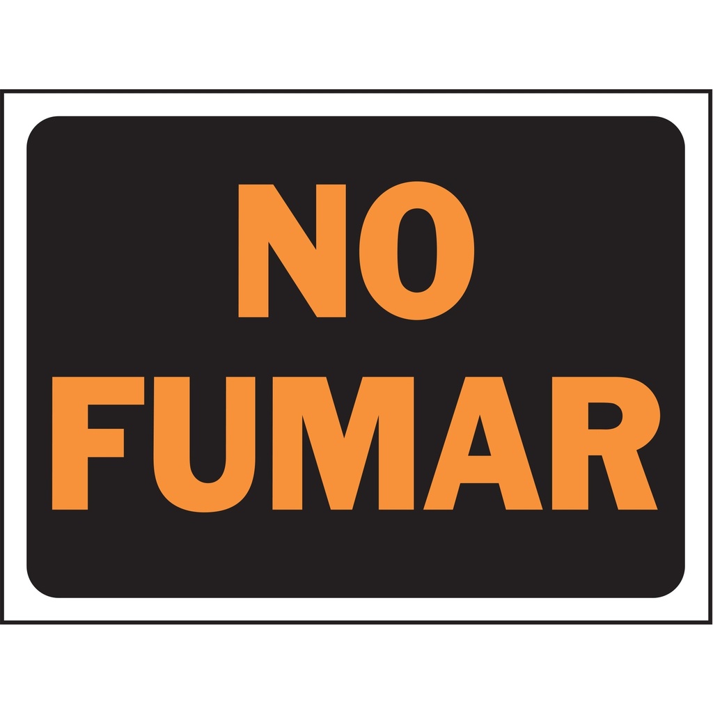 [MFA01117] NO FUMAR