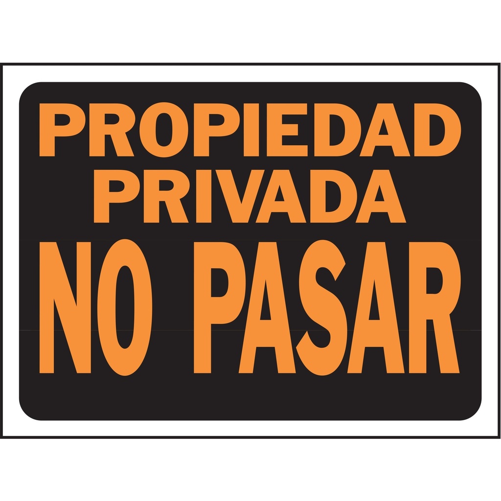 PROPIEDAD PRIVADA NO PASAR