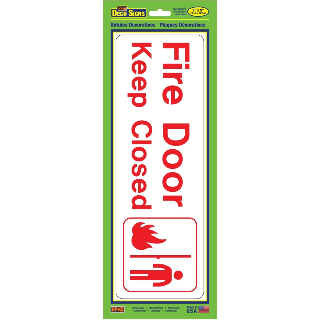 FIRE DOOR KEEP CLOSED