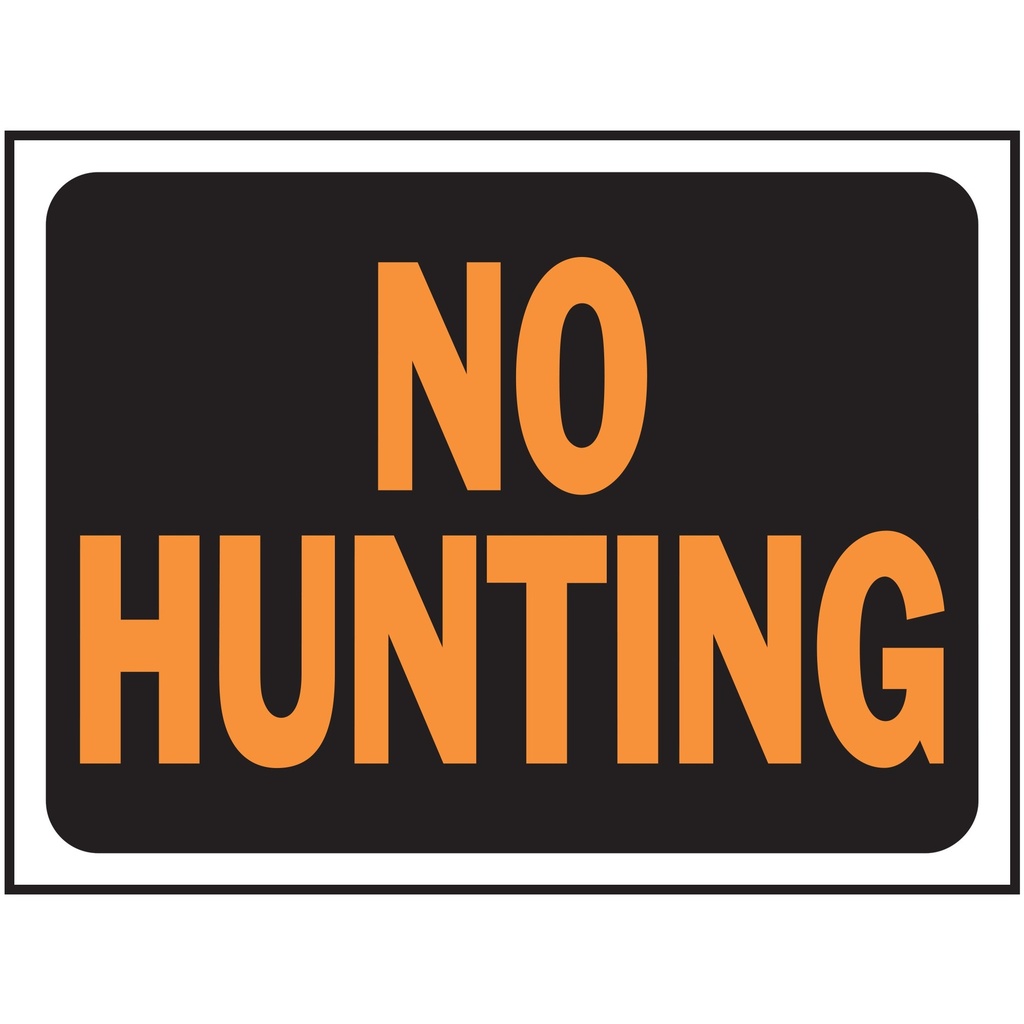 [MFA03021] NO HUNTING