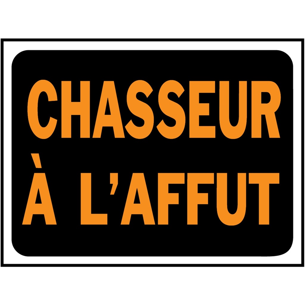 CHASSEUR A L'AFFUT
