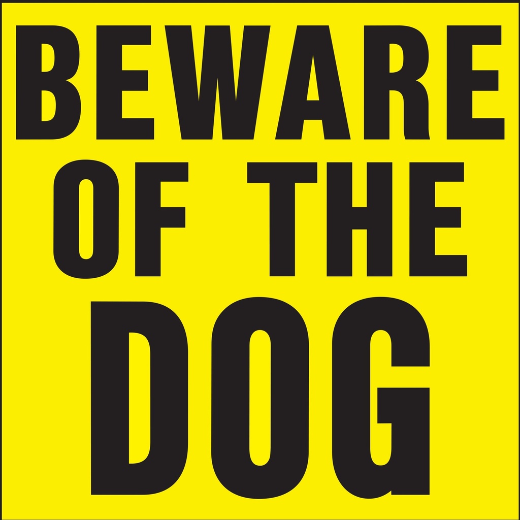 [MFA03106] BEWARE OF DOG