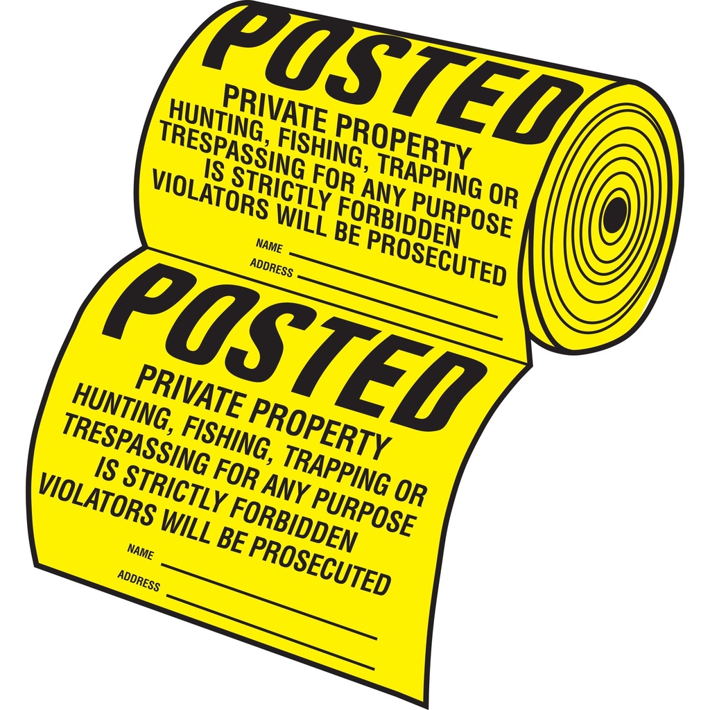 TYVEK SIGN ROLL/100 PC