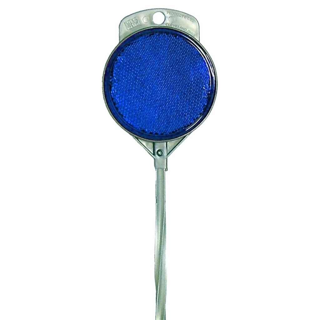 36IN ALUM BLUE DRIVEWAY MARKER