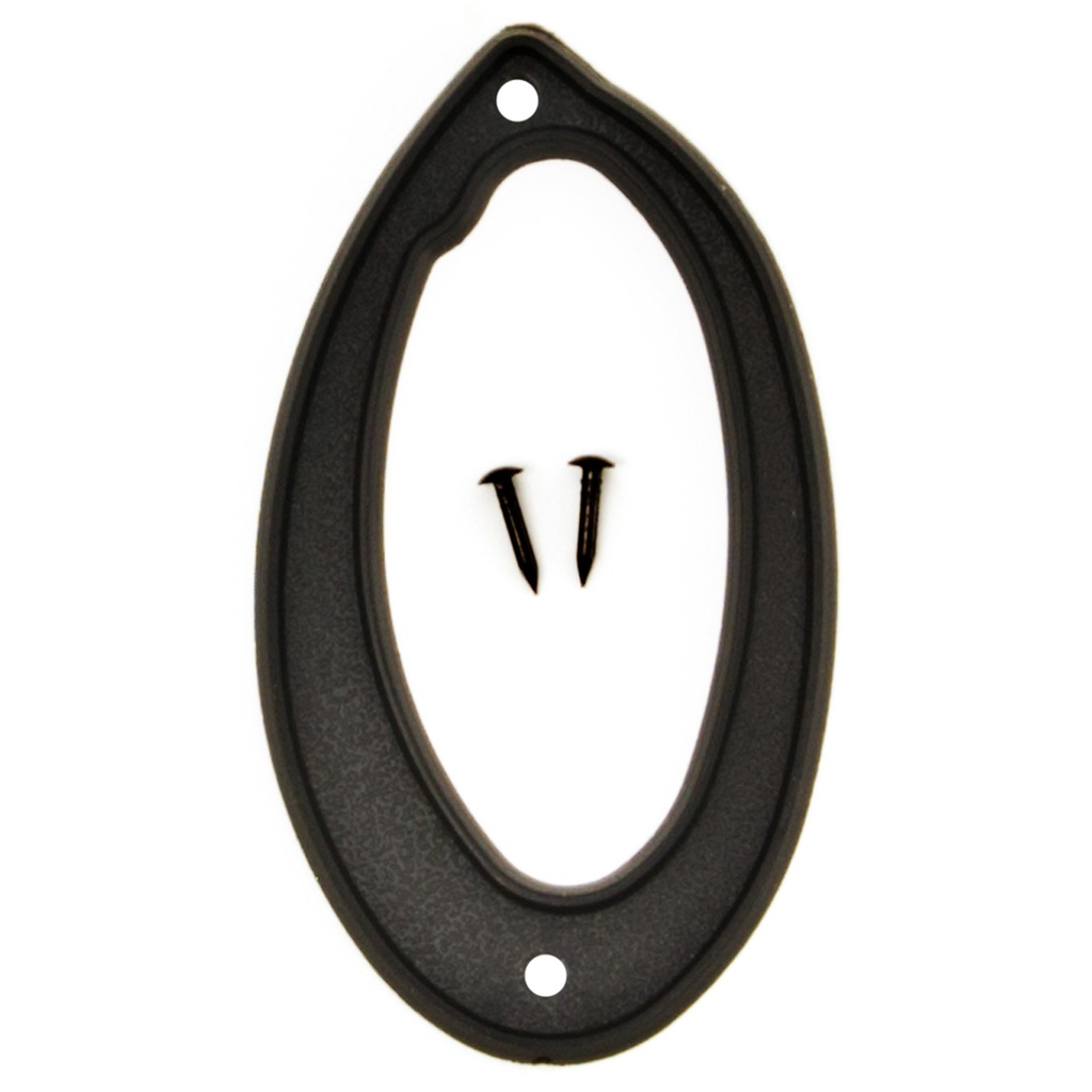 [MFA10290] 4IN BLACK PLASTIC NBR 0