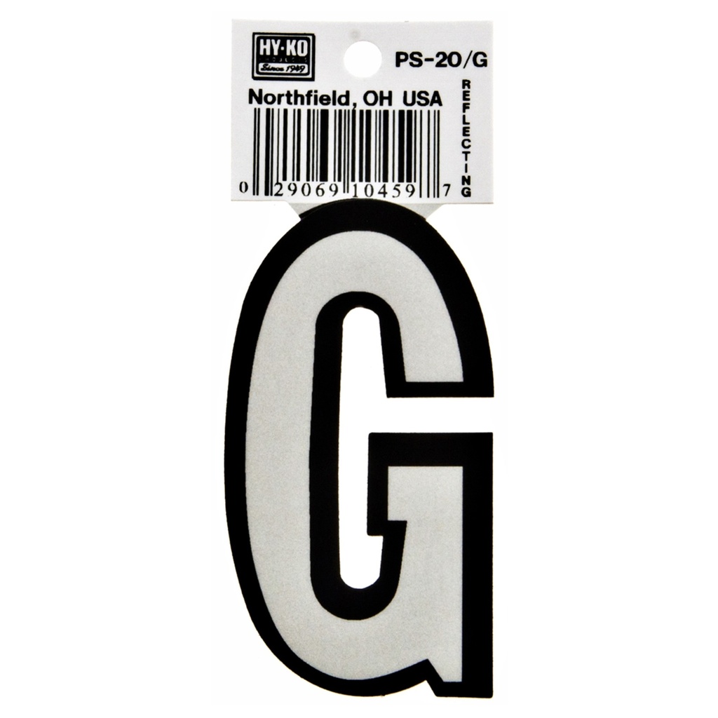 [MFA10459] 3.25IN BOAT LTR G