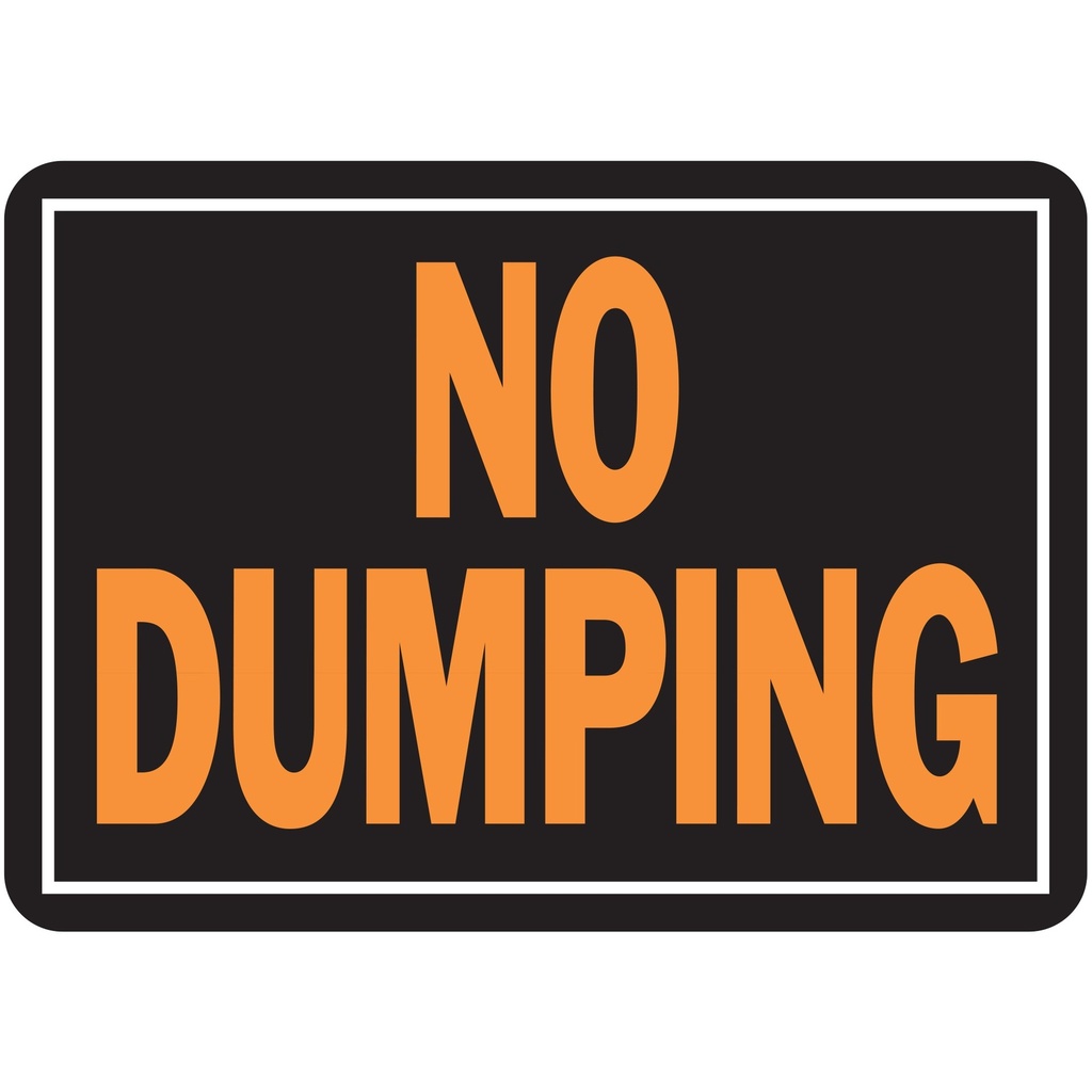 [MFA11089] NO DUMPING