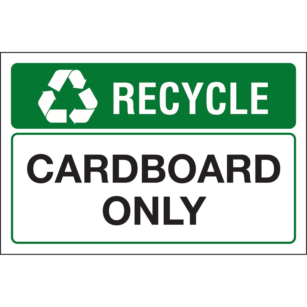 [MFA11167] RECYCLE CARDBOARD ONLY