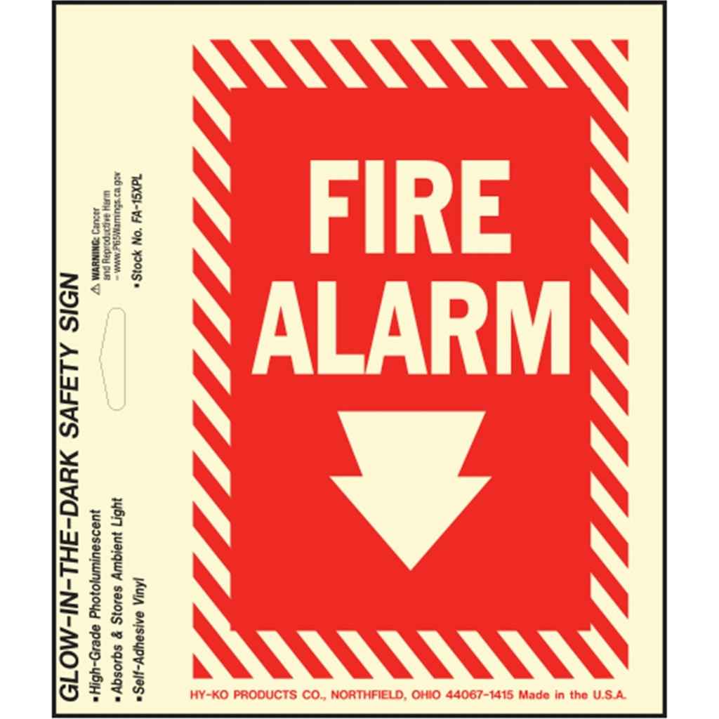 [MFA11503] FIRE ALARM - HG PHOTOLUMINESCEN