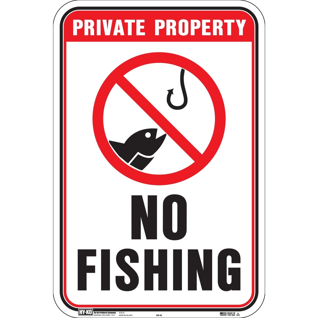 NO FISHING