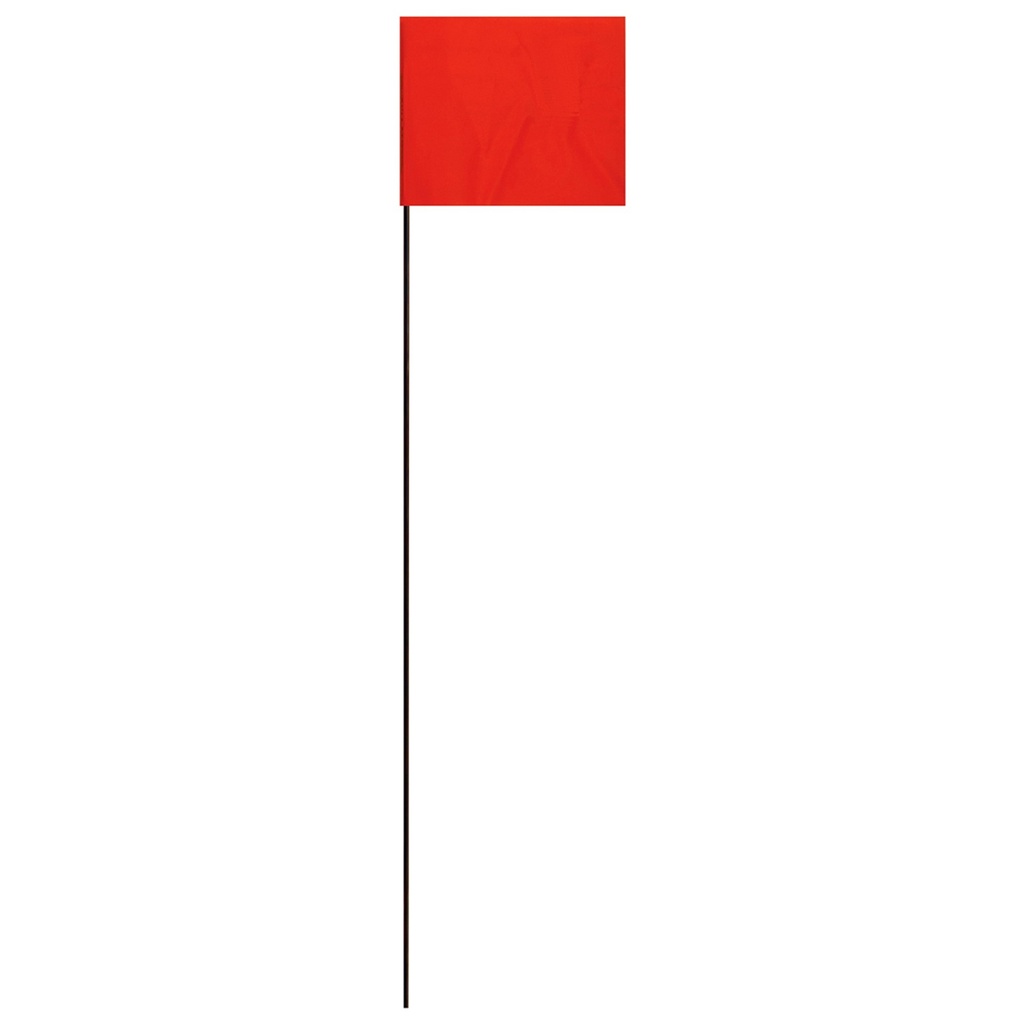 [MFA11604] 21IN RED STAKE FLAG