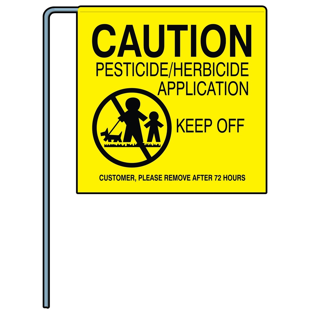 [MFA11801] 18IN PESTICIDE FLAG-50 BNDL