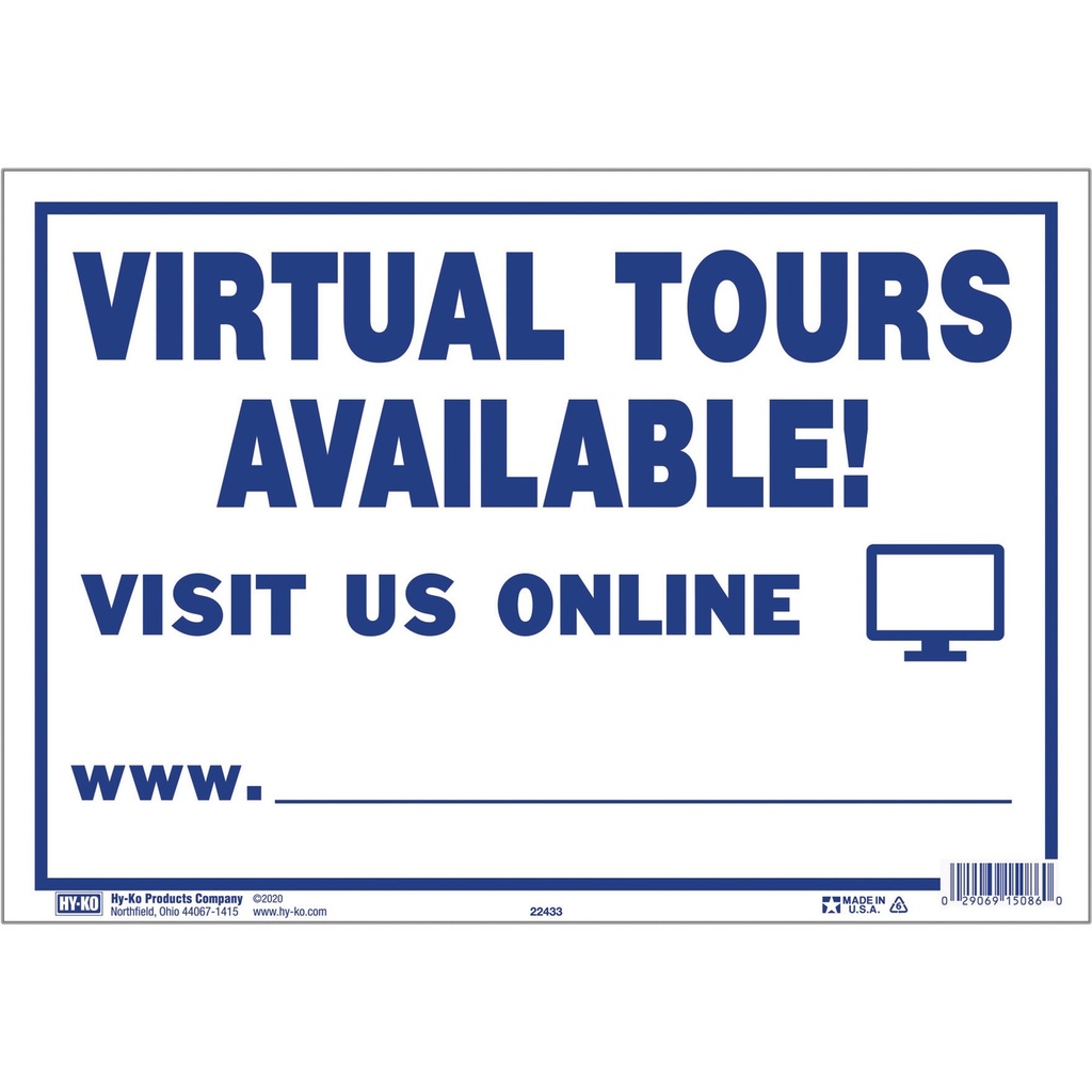VIRTUAL TOURS AVAILABLE