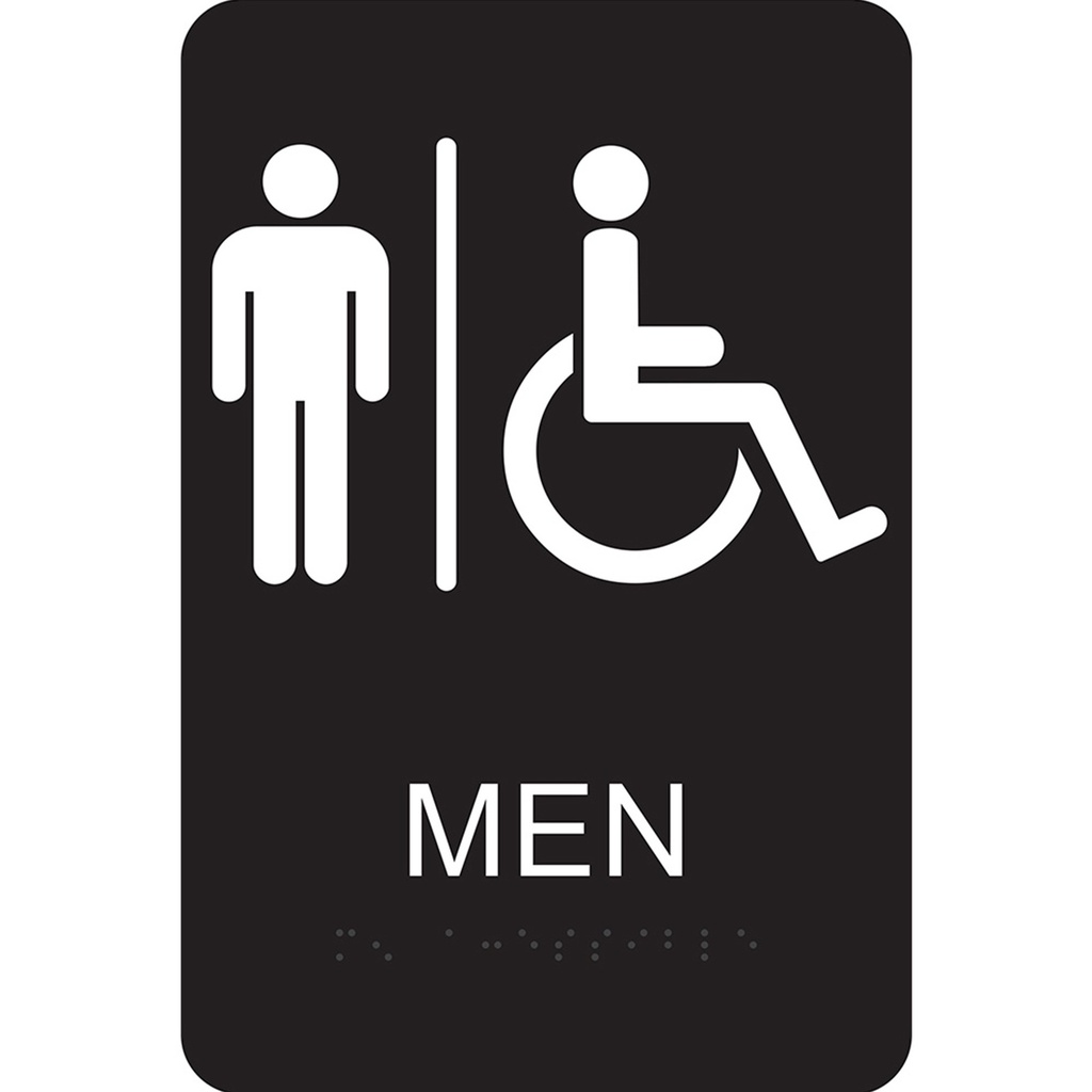 [MFA20005] BRAILLE MEN HANDICAPD ACCSBLE