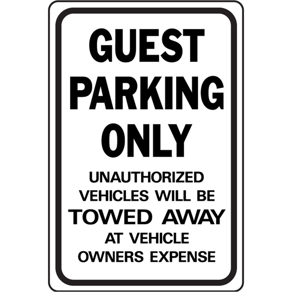 [MFA20046] GUEST PARKING ONLY