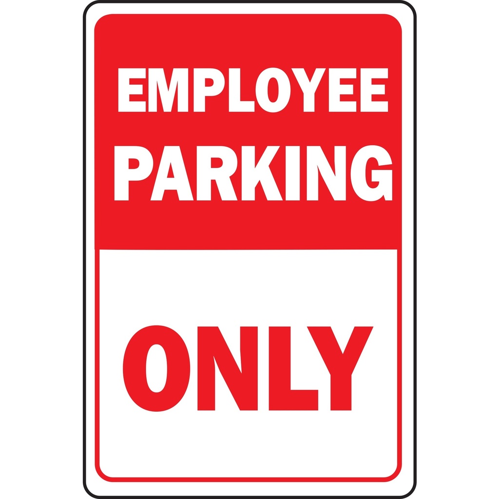 EMPLOYEE PARKING ONLY