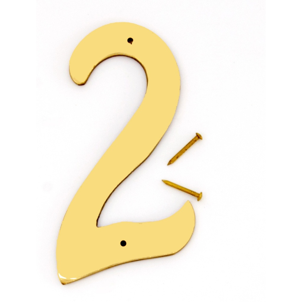 4IN DECORATIVE BRASS NBR 2