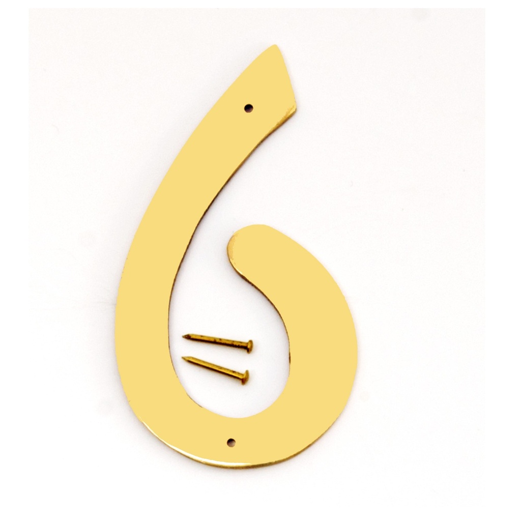 4IN DECORATIVE BRASS NBR 6