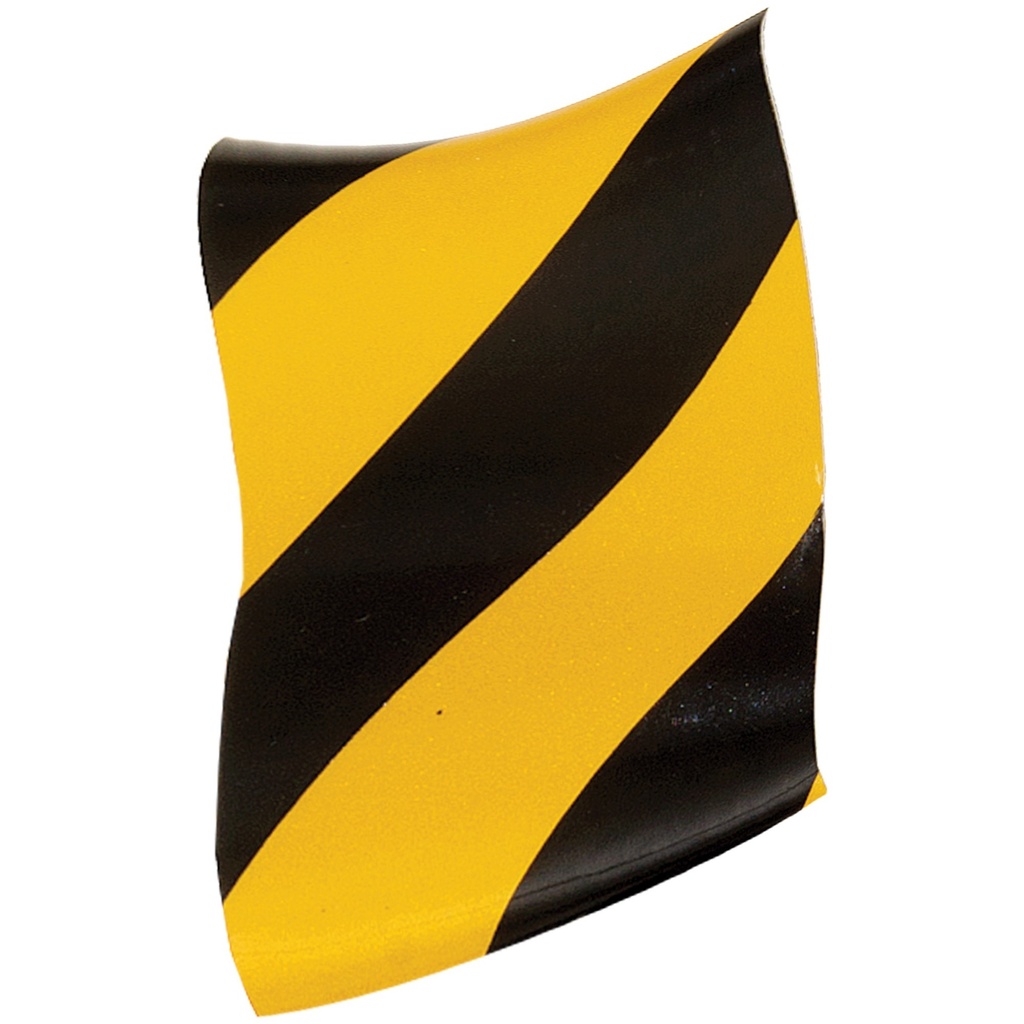 [MFA20233] BLACK/YELLOW REFLECTIVE STRIP