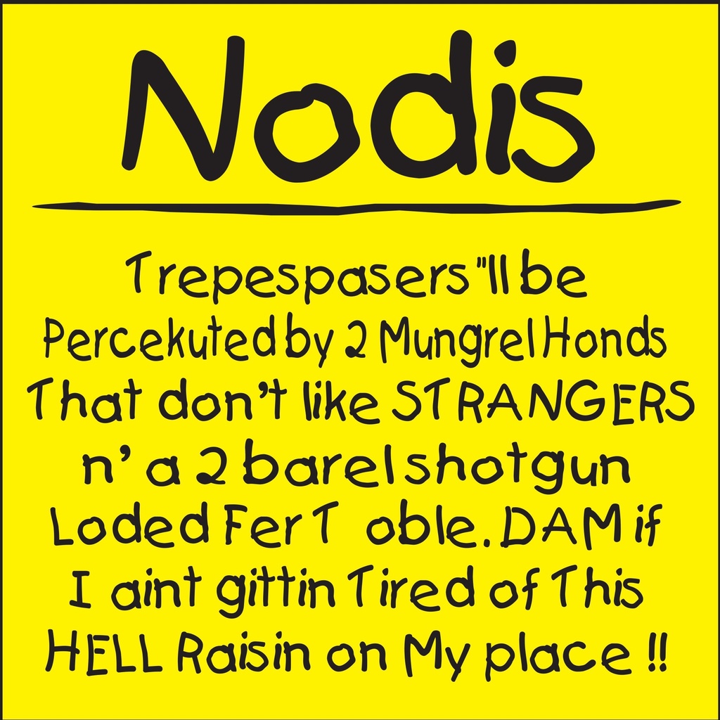 [MFA20300] NODIS TRESPASSERS