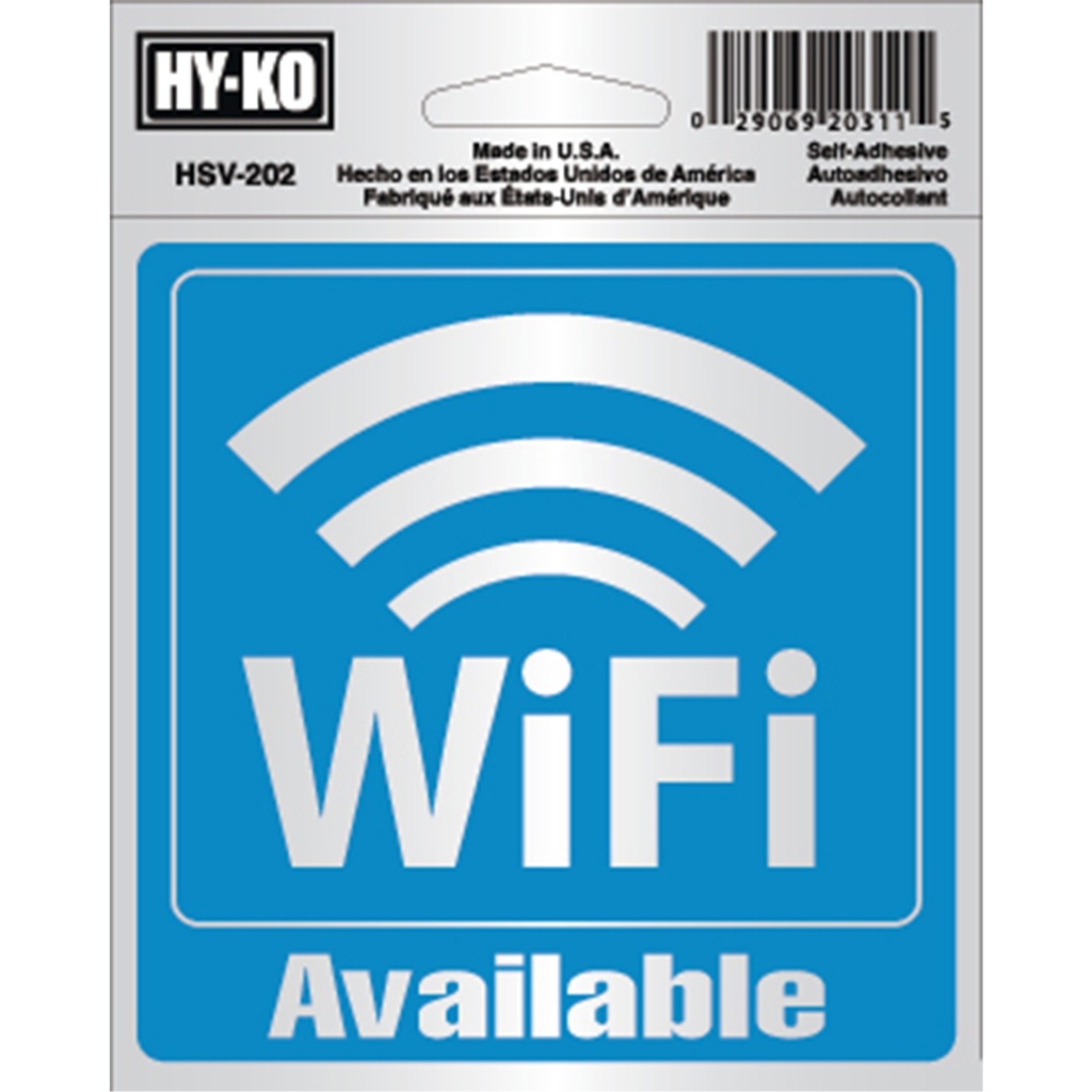 4X4IN SELF ADH WIFI AVAILABLE