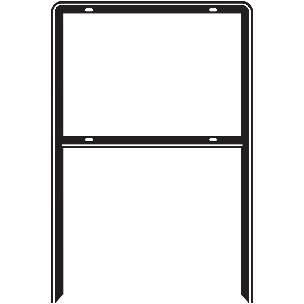 [MFA20340] HEAVY DUTY SIGN FRAME