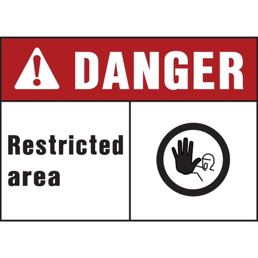 [MFA20361] DANGER RESTRICTED AREA
