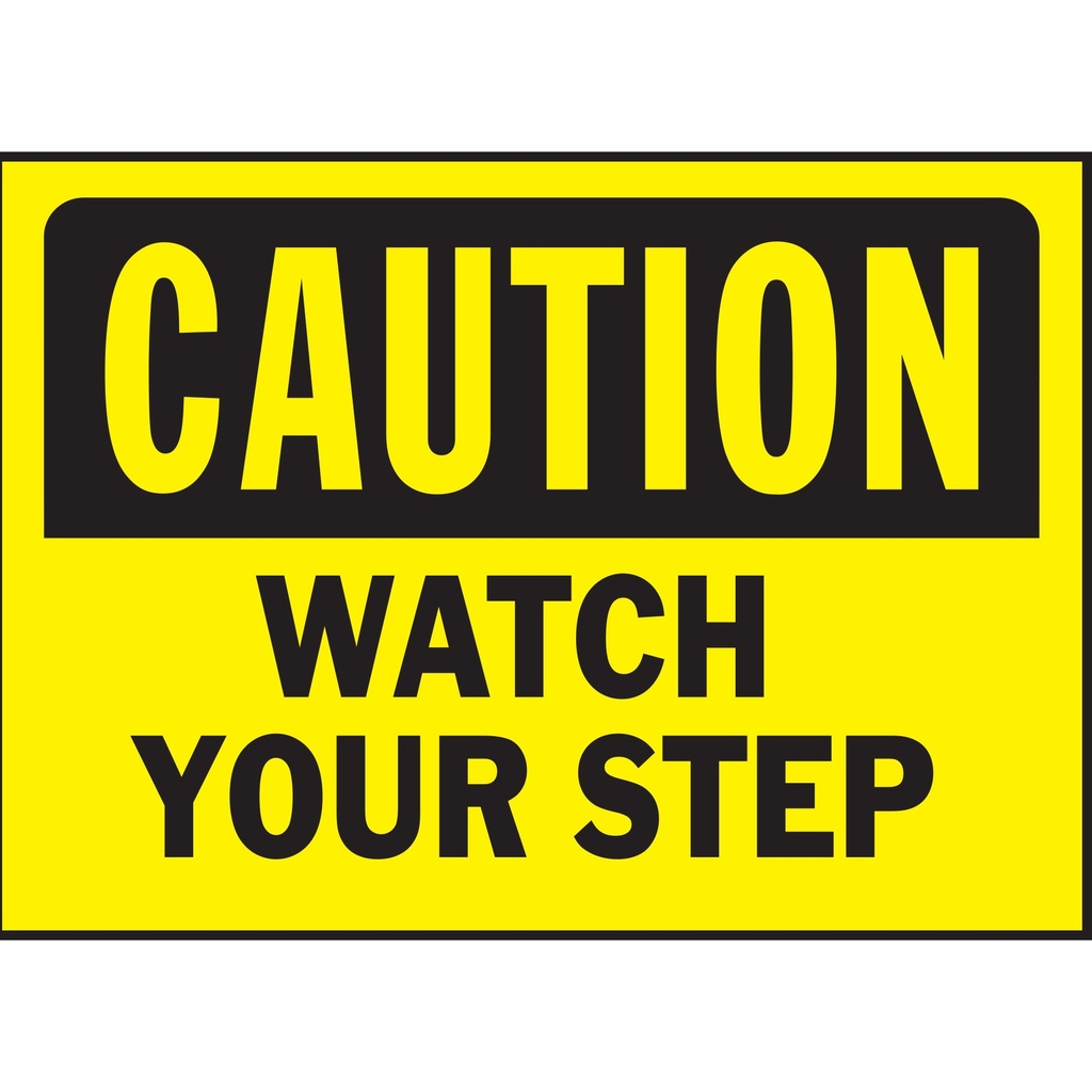 [MFA20375] CAUTION WATCH YOUR STEP