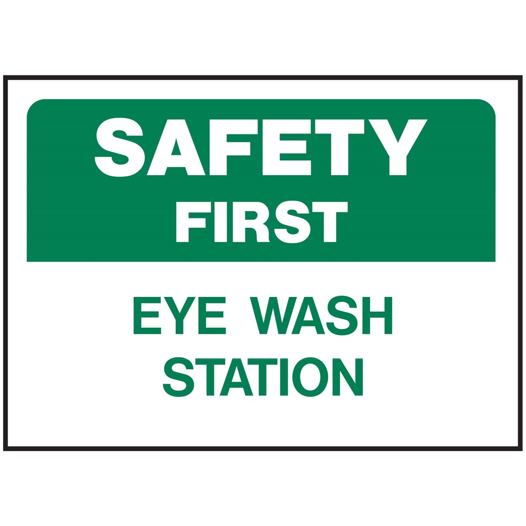 [MFA20380] SAFETY 1ST EYE WASH STATION SIG