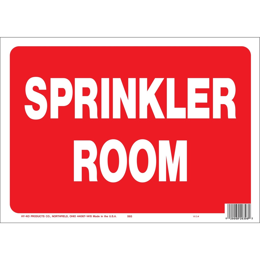 [MFA20396] SPRINKLER ROOM