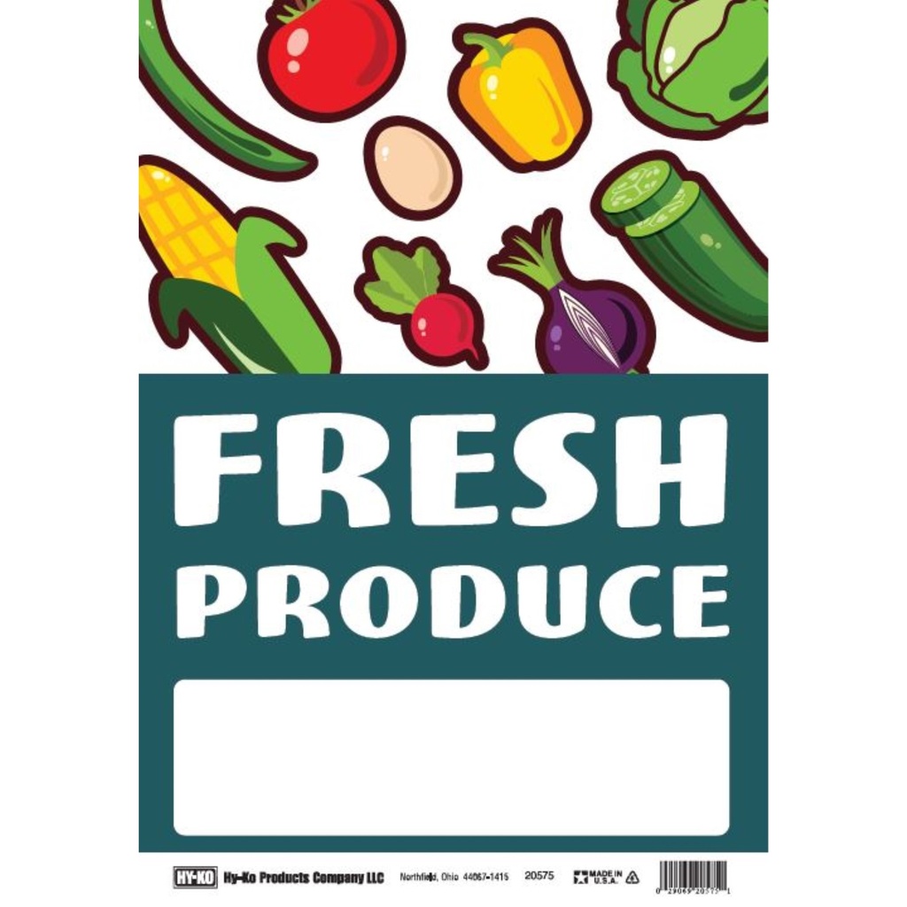 [MFA20575] FARMER'S MARKET LOCALLY GROWN