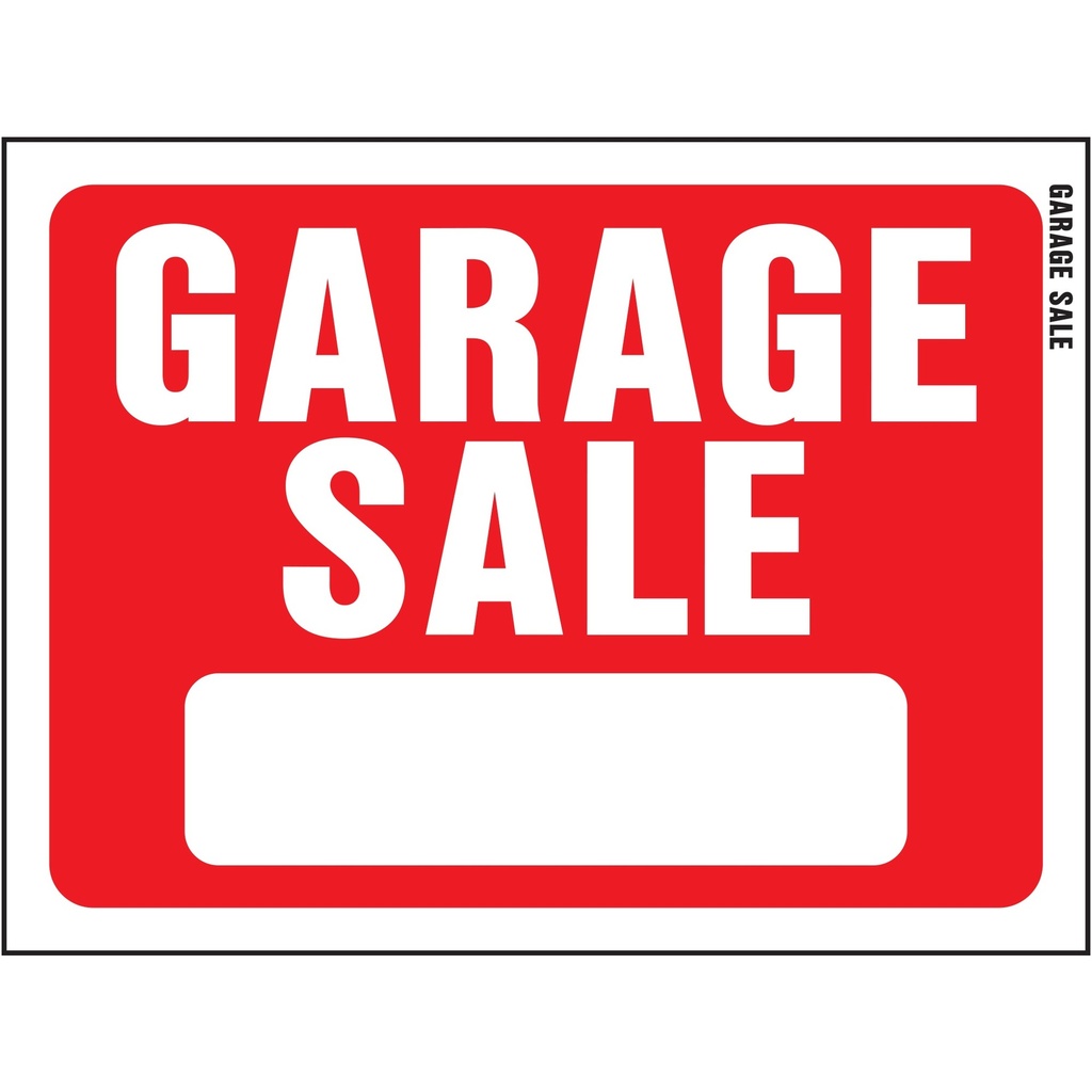 GARAGE SALE