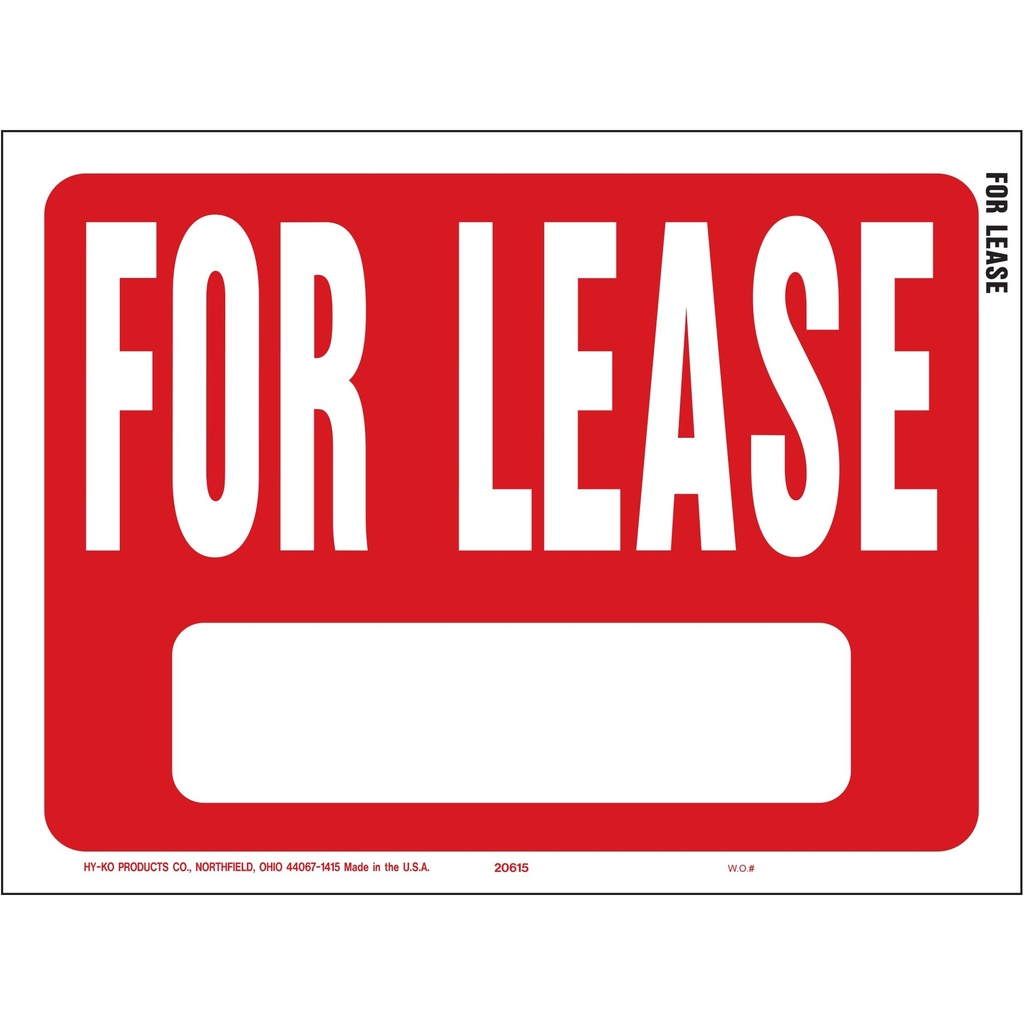[MFA20615] FOR LEASE