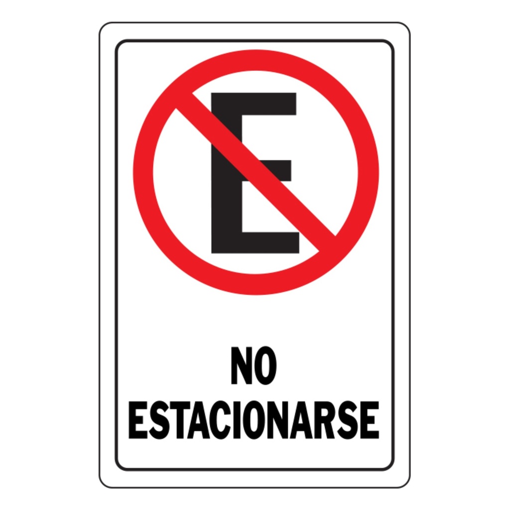 [MFA21307] NO ESTACIONARSE