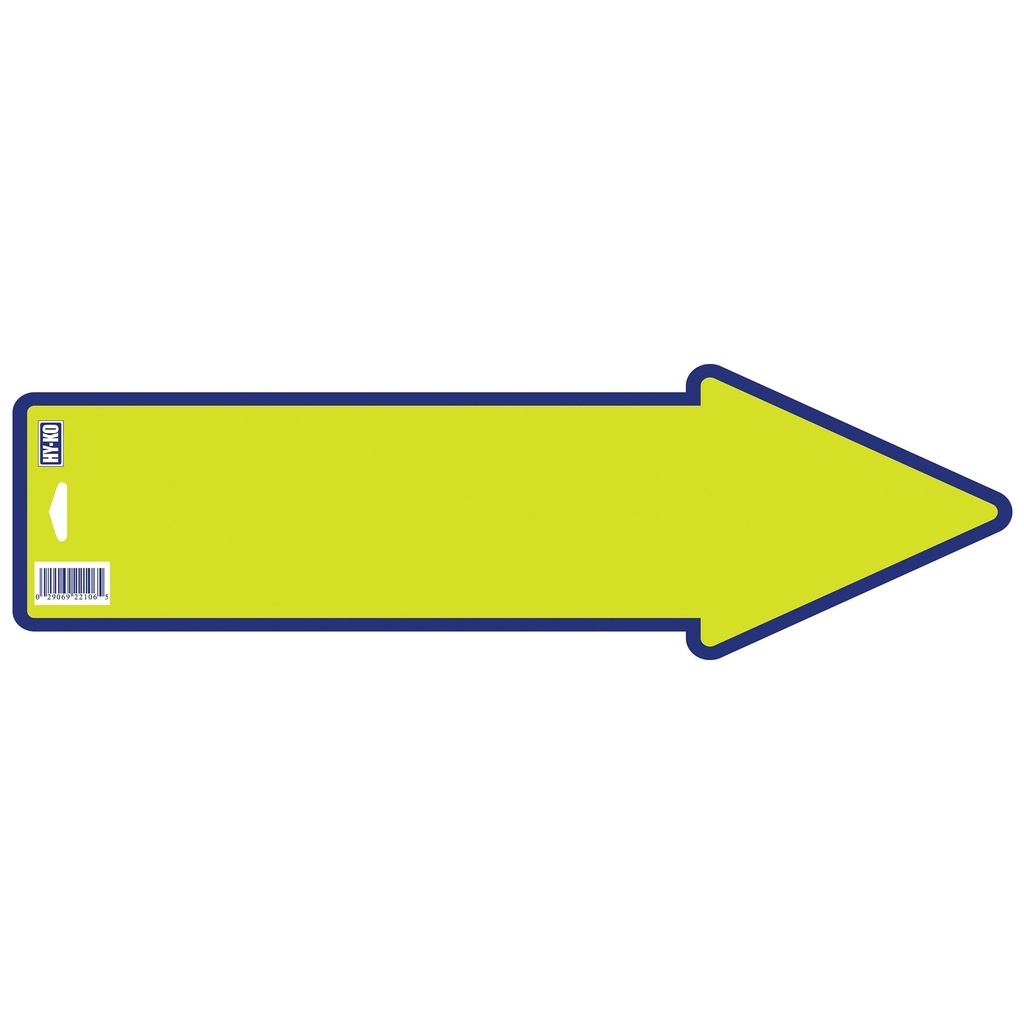 NEON PAPERBOARD ARROW