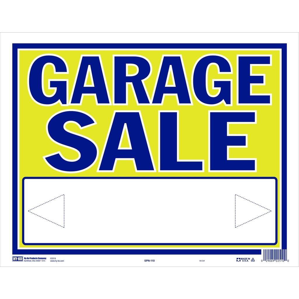 [MFA22510] GARAGE SALE NEON