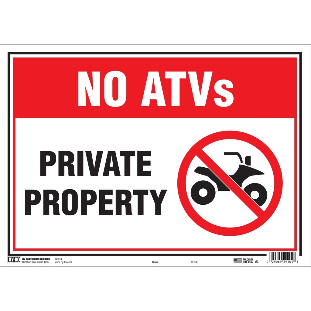 NO ATVS