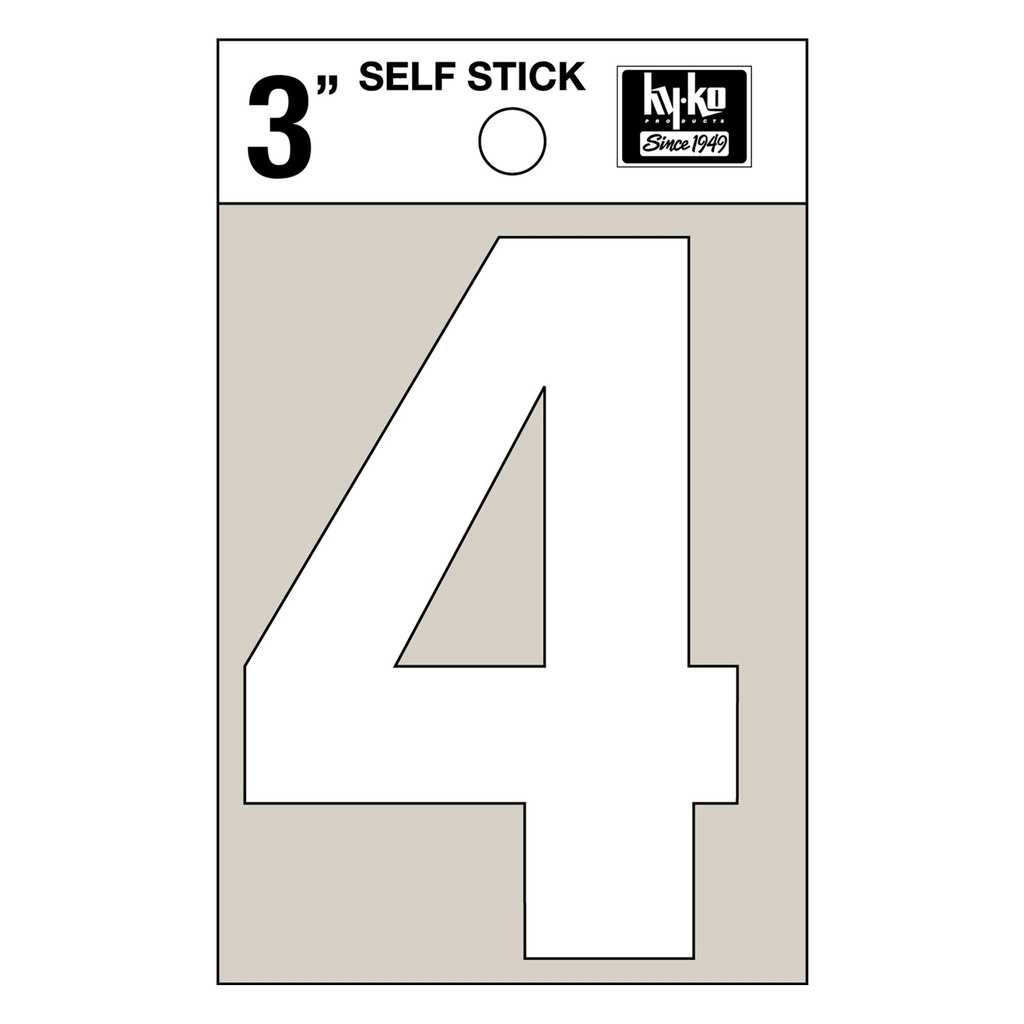 [MFA30504] 3IN WHITE VINYL NBR 4