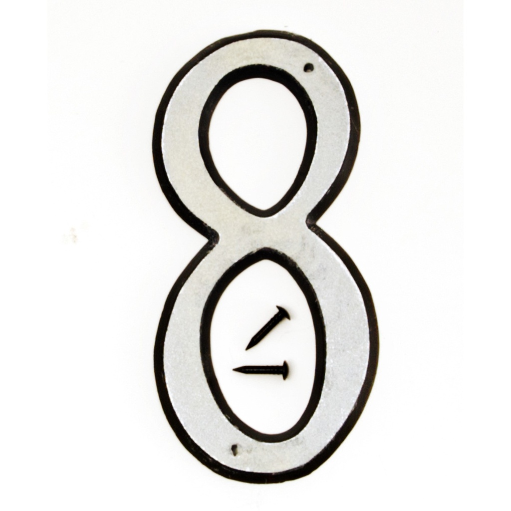 4IN REFLECTIVE PLASTIC NBR 8