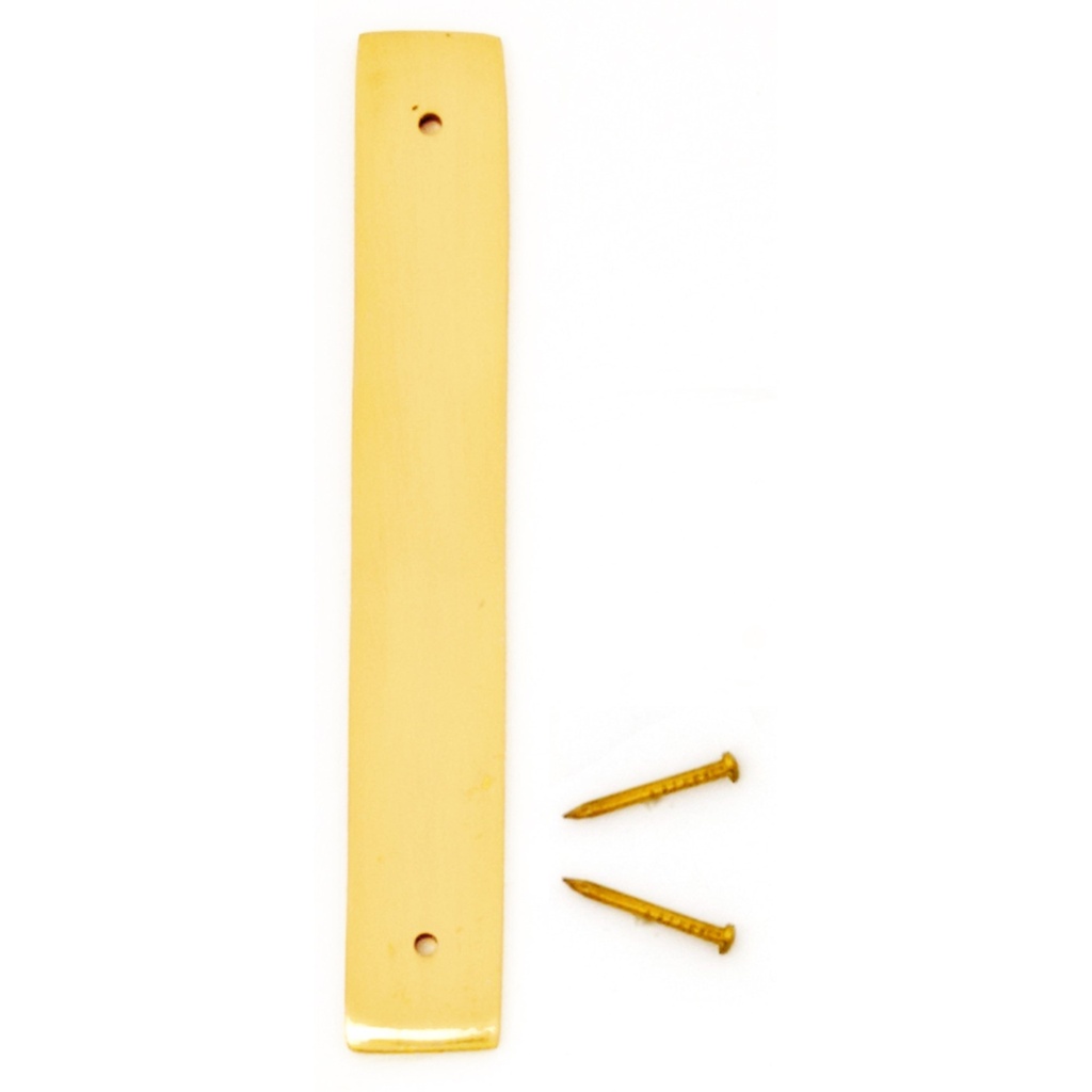 4IN DECORATIVE BRASS LTR I
