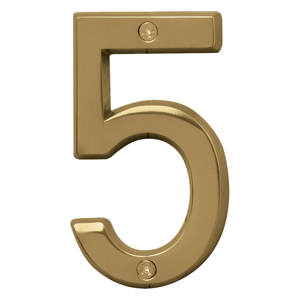 4IN POLISHED BRASS NBR 5