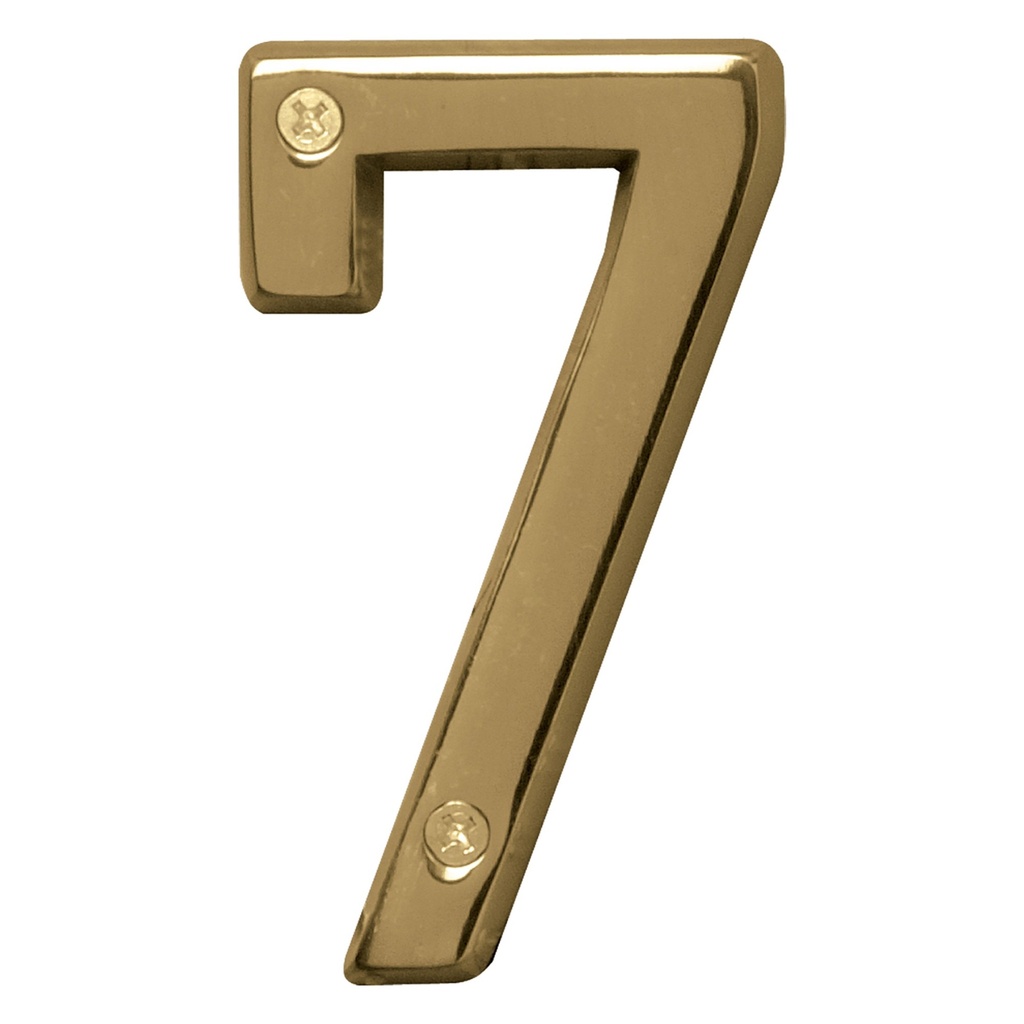 4IN POLISHED BRASS NBR 7