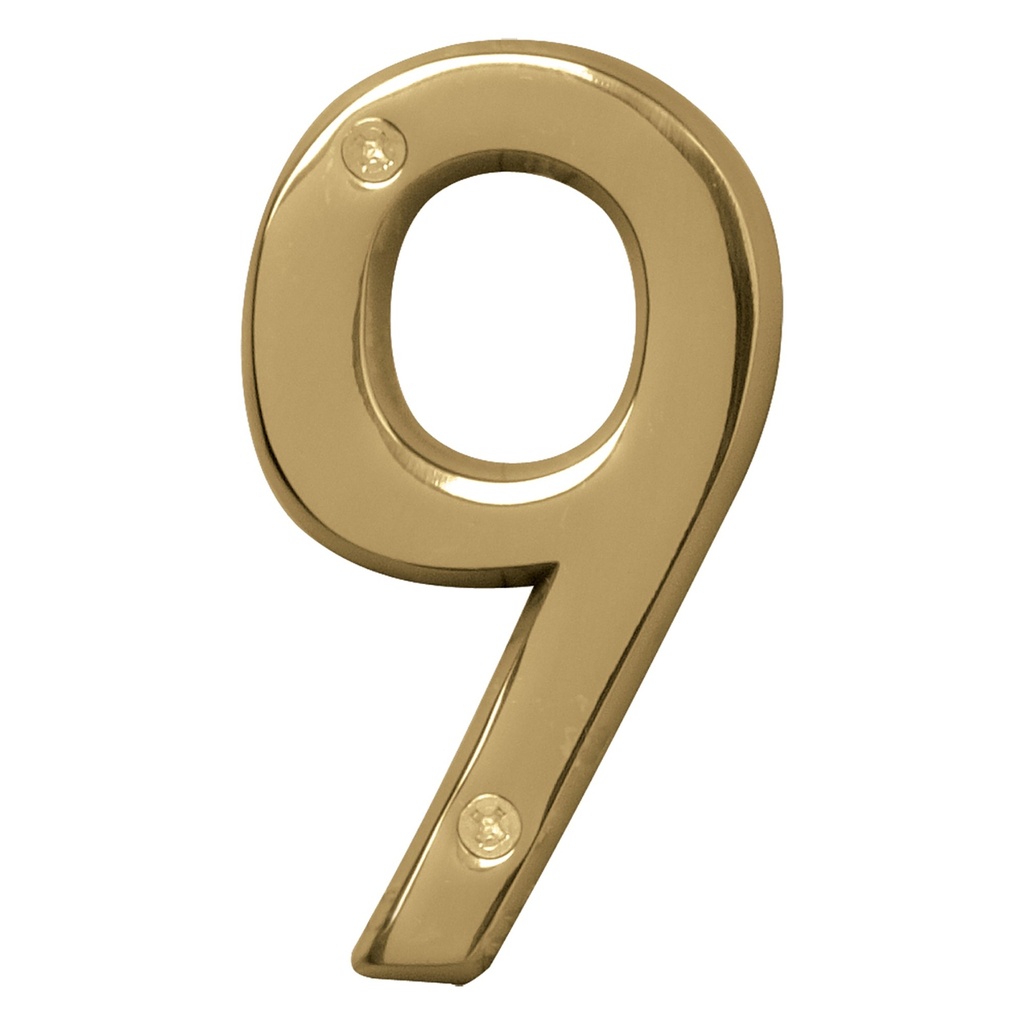 [MFA30909] 4IN POLISHED BRASS NBR 9